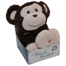 PELUCHE BOUILLOTTE SINGE 24CM