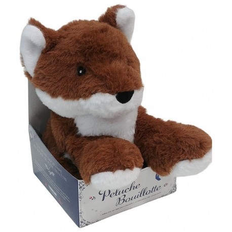 PELUCHE BOUILLOTTE RENARD 24CM-LiloJouets-Morbihan-Bretagne