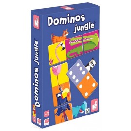 JEU DOMINOS JUNGLE 28 PIECES