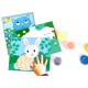 Coffret peinture aux doigts animaux ferme babyssimo-lilojouets-morbihan-bretagne