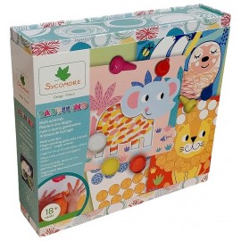 COFFRET MULTI ACTIVITES ANIMAUX DE LA SAVANE BABYSSIMO