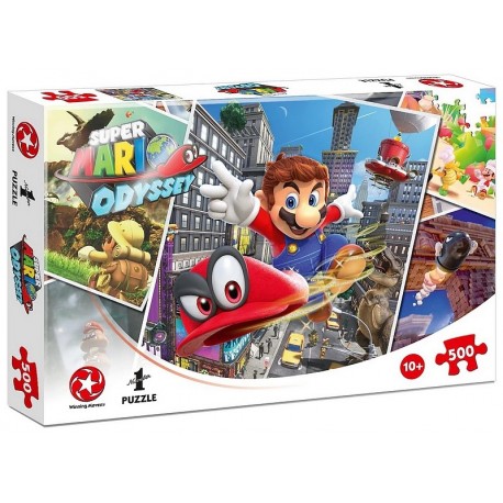 PUZZLE SUPER MARIO ODYSSEY 500 PIECES-LiloJouets-Morbihan-Bretagne