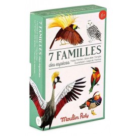 JEU DE 7 FAMILLES DES ESPECES TOUT AUTOUR DU MONDE