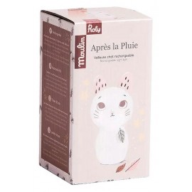 VEILLEUSE CHAT RECHARGEABLE USB APRES LA PLUIE