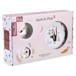 SET VAISSELLE PORCELAINE APRES LA PLUIE