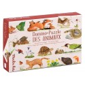 COFFRET JEU DOMINO-PUZZLE DES ANIMAUX - LE JARDIN DU MOULIN