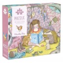 PUZZLE LA CABANE SECRETE 100 PIECES 48X34CM - LES ROSALIES - MOULIN ROTY