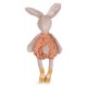 Poupee tissu lapin argile 36cm trois petits lapins-lilojouets-morbihan-bretagne