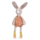 Poupee tissu lapin argile 36cm trois petits lapins-lilojouets-morbihan-bretagne