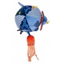 BALLE D'ACTIVITES TISSU 18CM - LES AVENTURES DE PAULIE - MOULIN ROTY