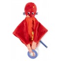 DOUDOU PIEUVRE ORANGE LES AVENTURES DE PAULIE