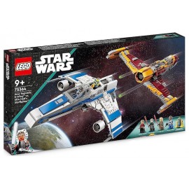 75364 E-WING NOUVELLE REPUBLIQUE CONTRE CHASSEUR SHIN LEGO STAR WARS 139 PIECES-LiloJouets-Morbihan-Bretagne