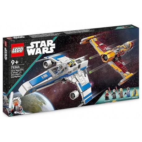 75364 E-WING NOUVELLE REPUBLIQUE CONTRE CHASSEUR SHIN LEGO STAR WARS 139 PIECES-LiloJouets-Morbihan-Bretagne