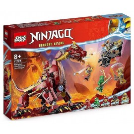 71793 DRAGON DE LAVE TRANSFORMABLE DE HEATWAVE LEGO NINJAGO-LiloJouets-Morbihan-Bretagne