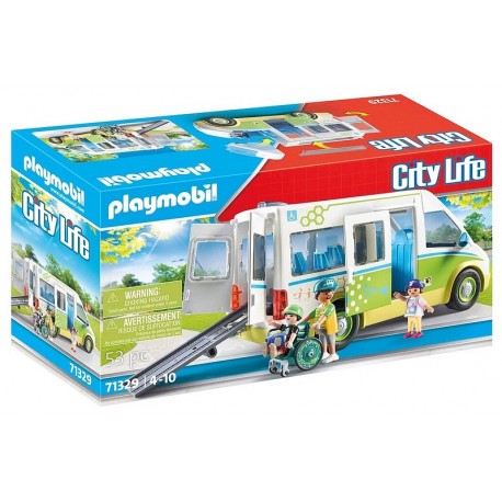 71329 BUS SCOLAIRE PLAYMOBIL CITY LIFE-LiloJouets-Morbihan-Bretagne