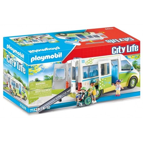 71329 BUS SCOLAIRE PLAYMOBIL CITY LIFE-LiloJouets-Morbihan-Bretagne