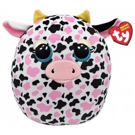 COUSSIN 21CM VACHE TACHES MILKSHAKE SQUISH A BOOS SMALL-LiloJouets-Morbihan-Bretagne