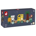 TRAIN TROPICAL A TIRER EN BOIS - GAMME TROPIK JANOD