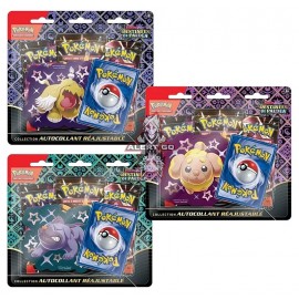 PACK 3 BOOSTERS POKEMON EV045 ASST AVEC AUTOCOLLANT DESTINEES DE PALDEA