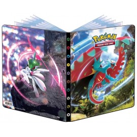 CAHIER RANGE CARTES POKEMON EV04 PORTFOLIO ECARLATE ET VIOLET-LiloJouets-Morbihan-Bretagne