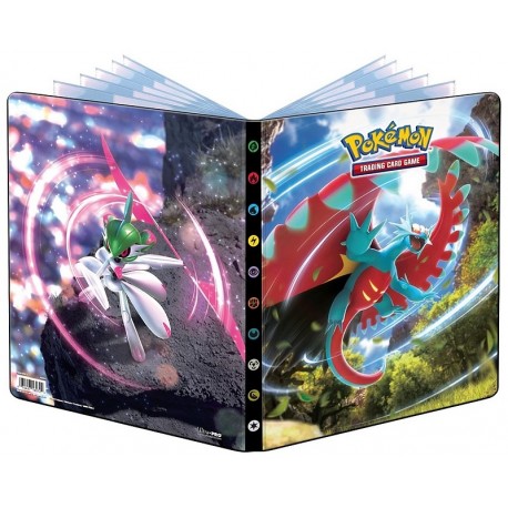 CAHIER RANGE CARTES POKEMON EV04 PORTFOLIO ECARLATE ET VIOLET-LiloJouets-Morbihan-Bretagne