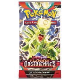 BOOSTER POKEMON ECARLATE ET VIOLET EV03 FLAMMES OBSIDIENNES-LiloJouets-Morbihan-Bretagne