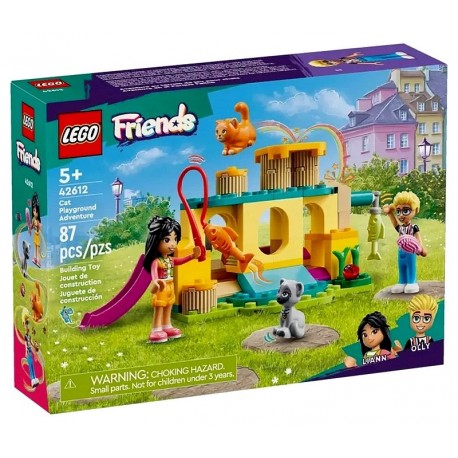 42612 LES AVENTURES DES CHATS AU PARC LEGO FRIENDS-LiloJouets-Morbihan-Bretagne