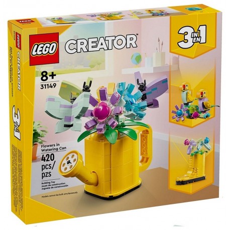 31149 LES FLEURS DANS L'ARROSOIR LEGO CREATOR 3EN1-LiloJouets-Morbihan-Bretagne