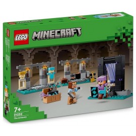 21252 L'ARMURERIE LEGO MINECRAFT-LiloJouets-Morbihan-Bretagne