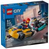 60400 LES KARTS ET LES PILOTES DE COURSES LEGO CITY-LiloJouets-Morbihan-Bretagne