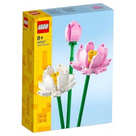 40647 LES FLEURS DE LOTUS - 3 FLEURS LEGO