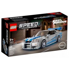 76917 VOITURE NISSAN SKYLINE GT-R FAST&FURIOUS LEGO SPEED CHAMPIONS-LiloJouets-Morbihan-Bretagne