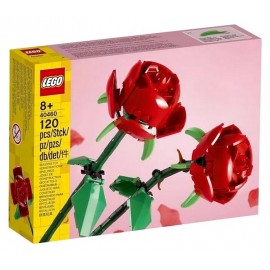 40460 LES ROSES - 2 FLEURS LEGO-LiloJouets-Morbihan-Bretagne