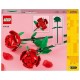 40460 les roses - 2 fleurs lego-lilojouets-morbihan-bretagne