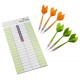 Flechettes soft x6 avec feuilles de score softdart-lilojouets-morbihan-bretagne