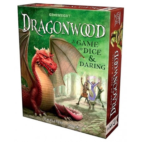 JEU DRAGONWOOD - JEU DE DES ET D'AUDACE AVEC PISTE INCLUSE-LiloJouets-Morbihan-Bretagne