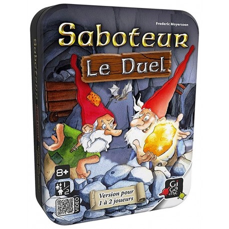 JEU SABOTEUR LE DUEL BOITE METAL-LiloJouets-Morbihan-Bretagne