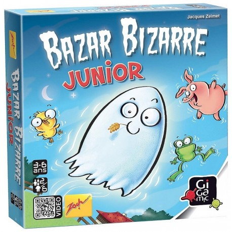 JEU BAZAR BIZARRE JUNIOR - OBSERVATION ET RAPIDITE-LiloJouets-Morbihan-Bretagne