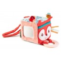 CUBE D'ACTIVITES TISSU ALICE LA RENARDE - LILLIPUTIENS