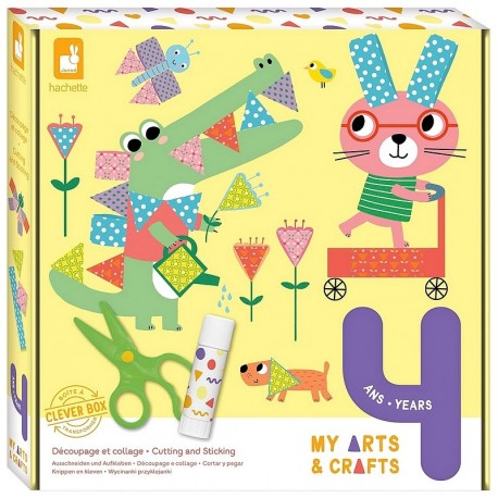 COFFRET CREATIF 4 ANS DECOUPAGE ET COLLAGE-LiloJouets-Morbihan-Bretagne