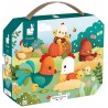 VALISETTE PUZZLE BIENVENUE A LA BASSE-COUR 20 PIECES-LiloJouets-Morbihan-Bretagne