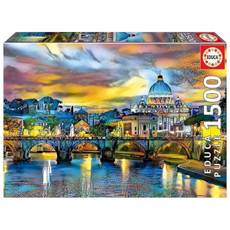 PUZZLE BASILIQUE SAINT PIERRE 1500 PIECES 85X60CM-LiloJouets-Morbihan-Bretagne