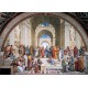 Puzzle dessin ecole athenes 1500 pieces 85x60cm-lilojouets-morbihan-bretagne