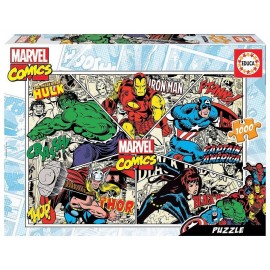 PUZZLE MARVEL COMICS 1000 PIECES-LiloJouets-Morbihan-Bretagne