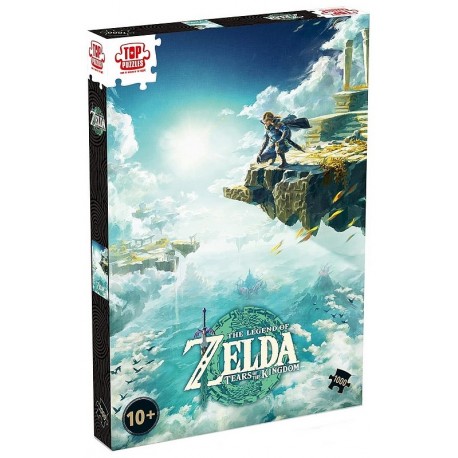 PUZZLE ZELDA TEARS OF KINGDOM 1000 PIECES-LiloJouets-Morbihan-Bretagne