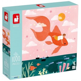 PUZZLE REVE EN MER 1000 PIECES 48X68CM-LiloJouets-Morbihan-Bretagne