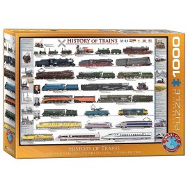 PUZZLE HISTOIRE DES TRAINS 1000 PIECES-LiloJouets-Morbihan-Bretagne