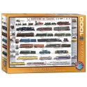 PUZZLE HISTOIRE DES TRAINS 1000 PIECES