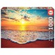 Puzzle mer coucher de soleil 1000 pieces-lilojouets-morbihan-bretagne