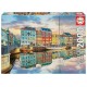 Puzzle port de copenhague 2000 pieces 96x68cm-lilojouets-morbihan-bretagne